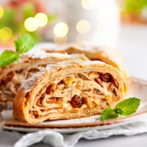 Čajové svíčky JABLEČNÝ ŠTRŮDL